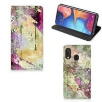 Bookcase Samsung Galaxy A20e Letter Painting