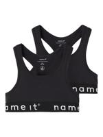 Name it winter ondergoed meisjes - zwart - 2p top - NkfShort Name it winter ondergoed meisjes - zwart - 2p top - NkfShort