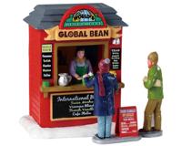 Kerstfiguur Global bean coffee kiosk LEMAX - Lemax