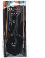 KnitPro Zing Rondbreinaalden 100cm 2,25 mm