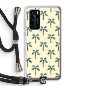 Paradise: Huawei P40 Transparant Hoesje met koord