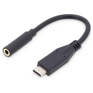 Digitus Audio Adapterkabel [1x USB-C stekker - 1x Jackplug female 3,5 mm] AK-300321-002-S 20.00 cm Flexibel