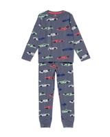 HEMA Kinder Pyjama Raceauto&apos;s Blauw (blauw)