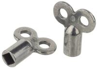 Kirchhoff Ontluchtingssleutel, 5 mm, voor radiator, vierkant (2x) - 988552013 Kirchhoff Ontluchtingssleutel, 5 mm, voor radiator, vierkant (2x) - 988552013