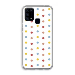 Bollen: Samsung Galaxy M31 Transparant Hoesje