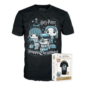 Harry Potter POP! Tees T-Shirt Ron, Hermione, Harry Size L