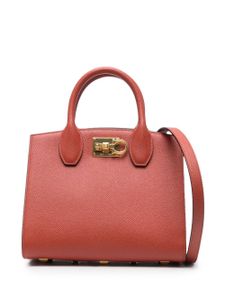 Ferragamo sac cabas Studio Box - Marron