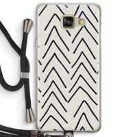 Marrakech Arrows: Samsung Galaxy A5 (2016) Transparant Hoesje met koord