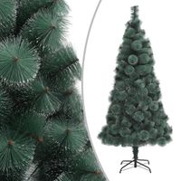 VidaXL Kunstkerstboom 120 cm PVC en PE groen - thumbnail