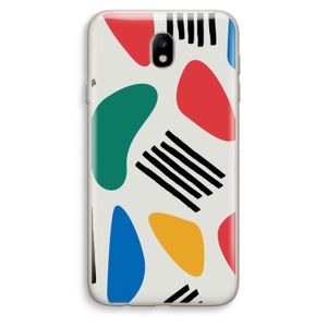 Illustratieve pop 1: Samsung Galaxy J7 (2017) Transparant Hoesje