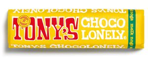 Tony&apos;s Chocolonely chocoladereep, 47g, noga