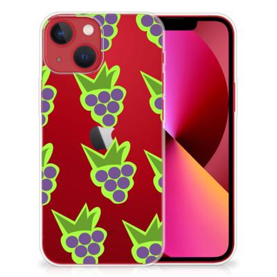 Apple iPhone 13 | Siliconen Case | Druiven