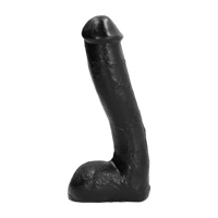 All Black Dildo - 9 / 23 cm