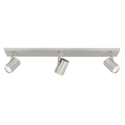Highlight OpbouwspotHalo Spot nikkel 3-lichts recht - S7149.30