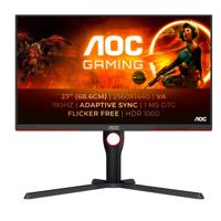Gaming monitor AOC Q27G3XMN/BK 27" 2K