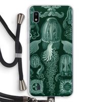 Haeckel Cubomedusae: Samsung Galaxy A10 Transparant Hoesje met koord