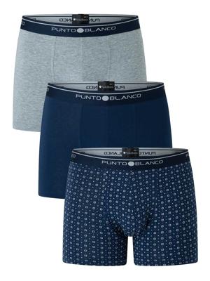 Punto Blanco - 3p Boxer Briefs - Basix (cotton) - 525, Maat:M