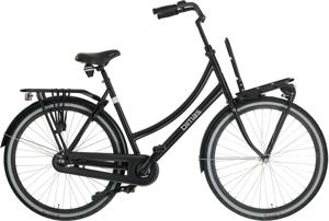 Bimas Transporter 1.0 28 Inch 57 cm Dames Terugtraprem Matzwart