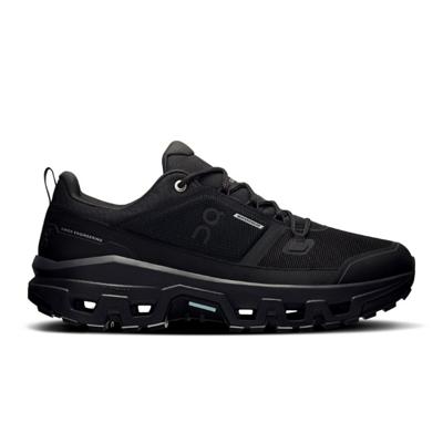 ON Cloudrock Low Waterproof Lage Wandelschoen Heren Black | Black 46