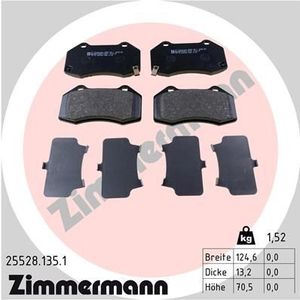 Remblokkenset, schijfrem 255281351