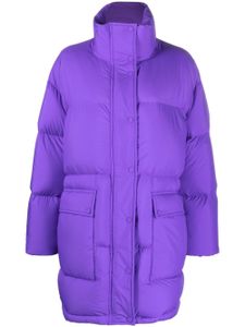 STAND STUDIO manteau oversize à col cheminée - Violet