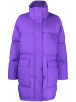 STAND STUDIO manteau oversize à col cheminée - Violet