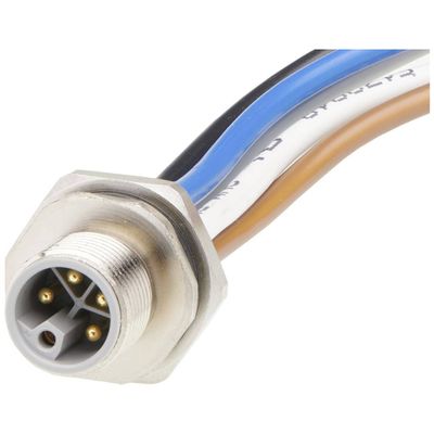 Molex 1205020022 Sensor/actuator inbouwconnector M16 Aantal polen (sensoren): 5 Stekker, inbouw 0.5 m 1 stuk(s) Bag
