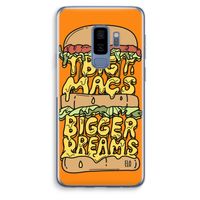 Big Macs Bigger Dreams: Samsung Galaxy S9 Plus Transparant Hoesje