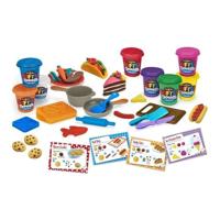 LEXIBOOK - Super Chef Zachte en kneedbare modelleerkleiset