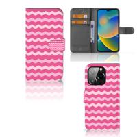 iPhone 14 Pro | Telefoon Hoesje | Waves Pink