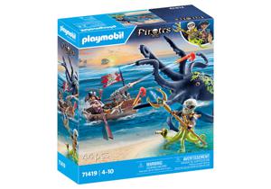 PLAYMOBIL Pirates - Gevecht tegen de reuzenoctopus constructiespeelgoed 71419