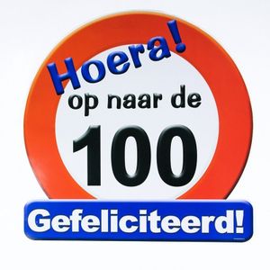 Huldeschild op naar de 100!   -