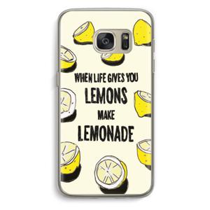 Lemonade: Samsung Galaxy S7 Transparant Hoesje