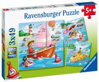 Ravensburger puzzel 3x49 stukjes op het water