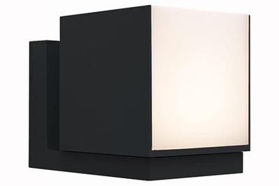 Lutec Zwarte design wandlampCuba enkel - 5193803012
