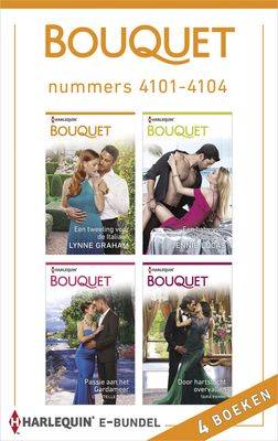 Bouquet e-bundel nummers 4101 - 4104 - Lynne Graham, Jennie Lucas, Chantelle Shaw, Tara Pammi - ebook