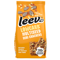 Leev Lowcarb mini crackers multiseeds bio 85 Gram