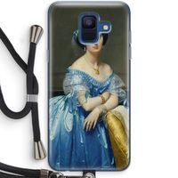 Eleonore: Samsung Galaxy A6 (2018) Transparant Hoesje met koord