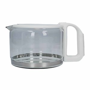 Koffiepot met witte deksel en handvat 1,4 liter