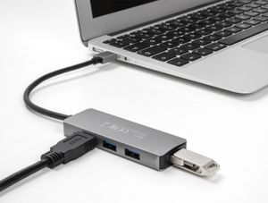 Delock 63171 4-poorts USB 5 Gbps hub met USB Type-A-connector - USB Type-A-poorten aan de zijkant