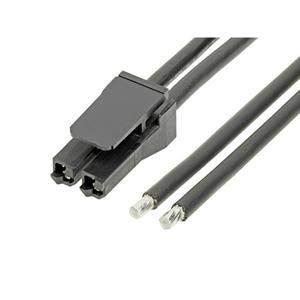 Molex 2160111022 Female behuizing (kabel) Totaal aantal polen: 2 Inhoud: 1 stuk(s) Bulk