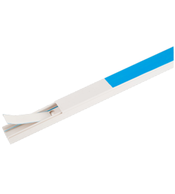 Canalit Leidingkoker kabelgoot 930010 25X13 creme 90210 Systeem 25 1M lengte is 2M