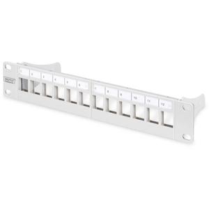 Digitus DN-91419 10 inch Frontplaat voor patchkast Grijs-wit (RAL 7035)