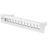 Digitus DN-91419 10 inch Frontplaat voor patchkast Grijs-wit (RAL 7035) Digitus DN-91419 10 inch Frontplaat voor patchkast Grijs-wit (RAL 7035)