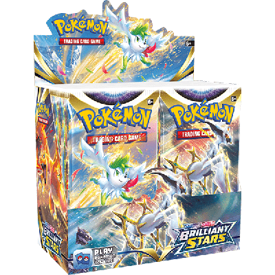 Pokemon Brilliant Stars Booster Box (36 Boosters)