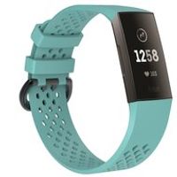 Fitbit Charge 3 & 4 sport bandje - Maat: Large - Turquoise