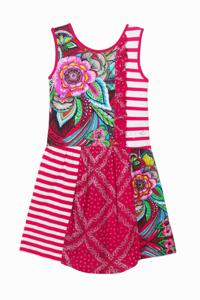 Jurk bloemen Antananarivo - RED - 9/10