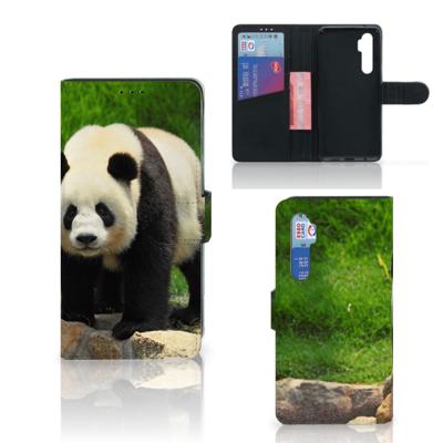 Xiaomi Mi Note 10 Lite | Telefoonhoesje | Met pasjeshouder | Panda