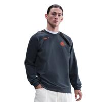 Nike Inter Milan Total 90 Trainingstrui 2025-2026 Donkerblauw Oranjeroze