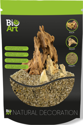 Gravel geel 800 gram BioArt - Aquadistri